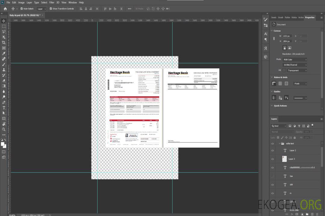 Relevé de la Banque du patrimoine australien scr template Relevé de la Banque du patrimoine australien scr template